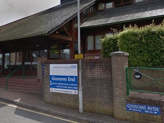 There were 292 survey forms sent out to patients at Gossoms End Surgery. The response rate was 46.9%. When asked about their experience of making an appointment, 61.0% said it was very good and 35.6% said it was fairly good.