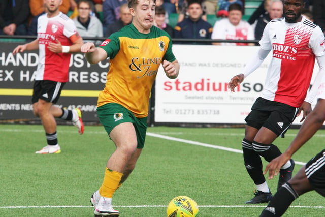 Action and scenes from the Camping World Community Stadium as Horsham FC took on Woking in the fourth qualifying round of the FA Cup / Pictures: Derek Martin Photography and Art