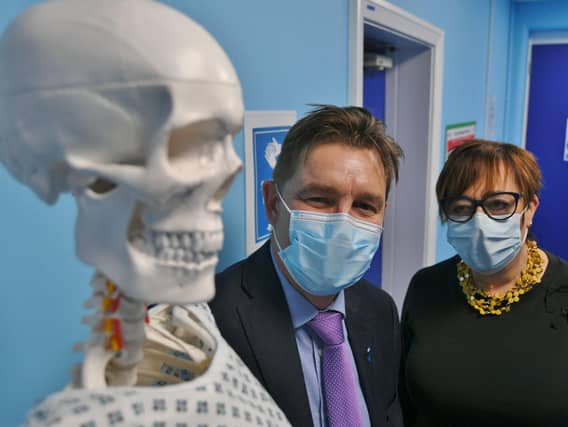 Mayor Dr Nik Johnson visits the academy