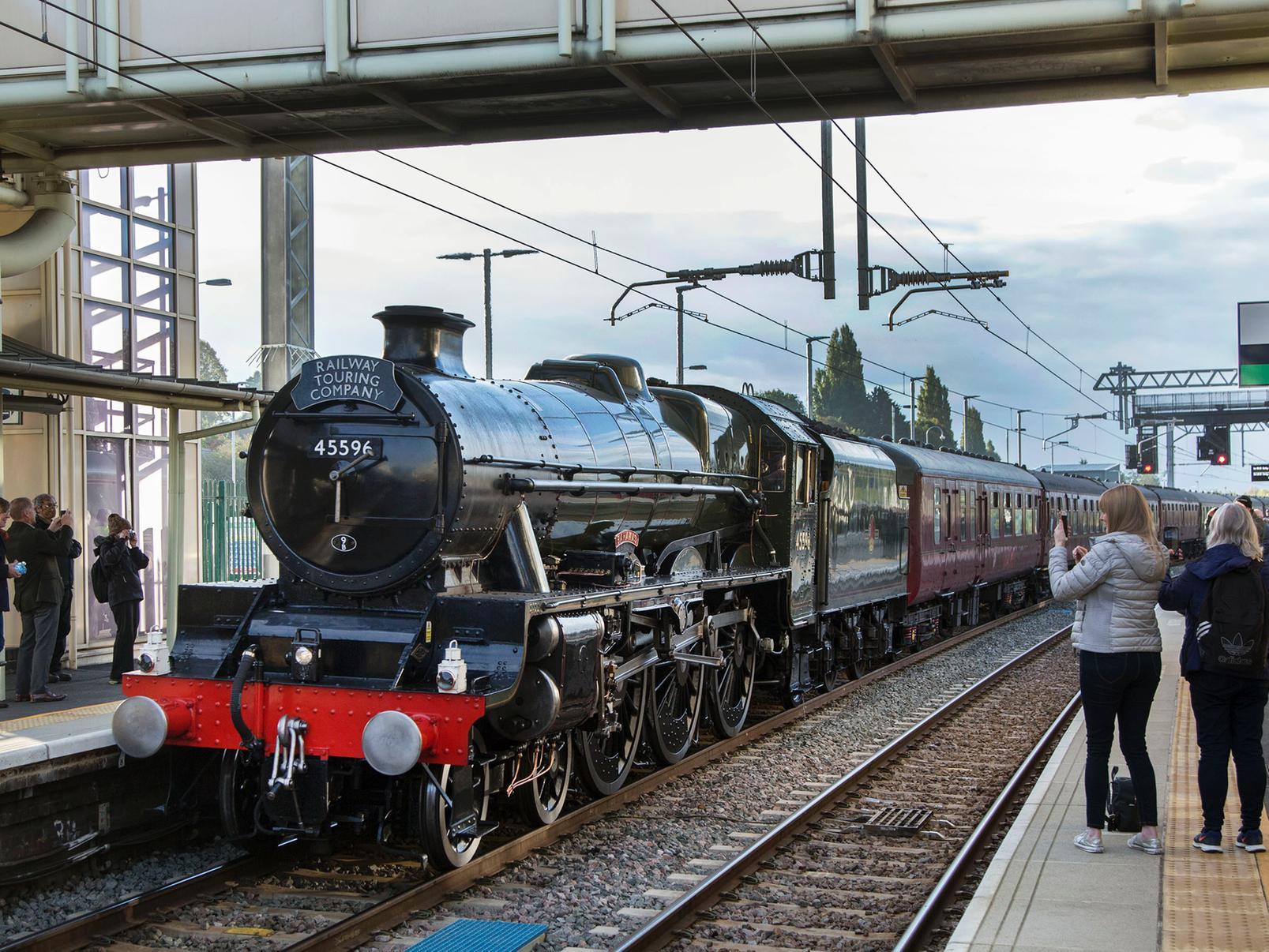 The Bahamas at Kettering station. Picture by Glyn Dobbs