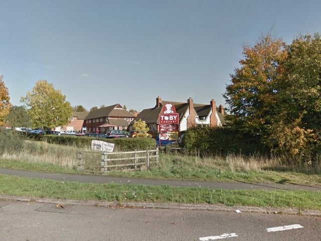 Rated 5: Toby Carvery at London Road, Northampton, Nn4 0tg; rated on October 8