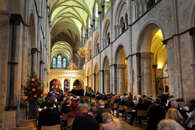 The High Sheriff of West Sussex’s annual judges’ service at Chichester Cathedral on Friday, October 15, 2021. Pictures: Steve Robards SR2110154