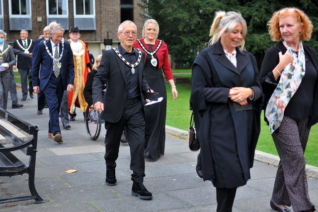 The High Sheriff of West Sussex’s annual judges’ service at Chichester Cathedral on Friday, October 15, 2021. Pictures: Steve Robards SR2110154