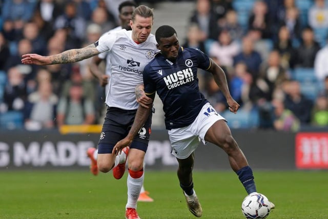 Took on his manager's instructions to be bold at the Den as he once again provided the steel needed in the holding role. Always looking to get Town on the attack when possible too, playing one superb first-time ball out to the left.