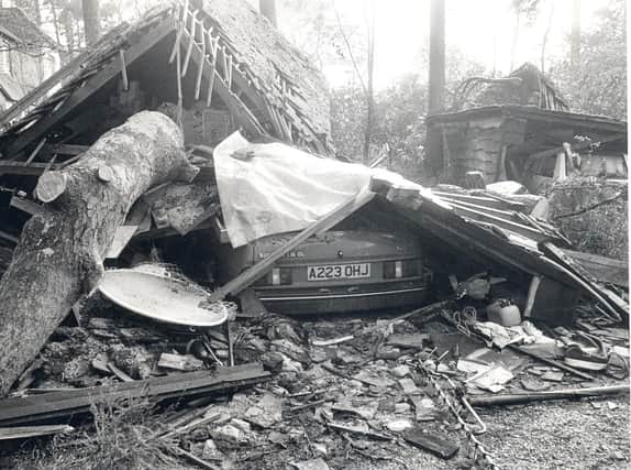 The Loxley family's two cars buried in West Chiltington