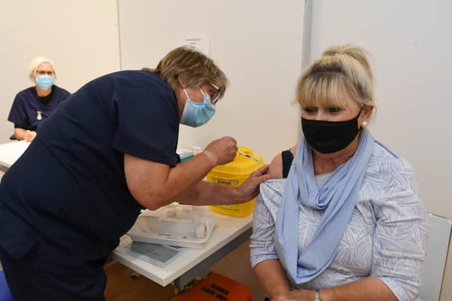 New NHS vaccination centre opened this morning EMN-211018-111430009