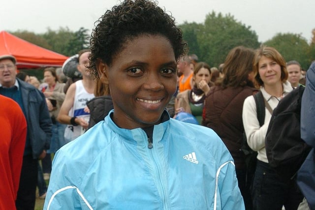 Great Eastern Run 2006 Ladies' winner Cathy Mutwa.