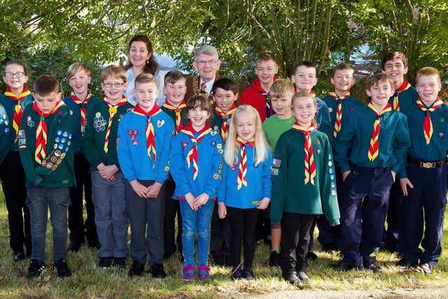 On Saturday October 9 the 11th Eastbourne Scout group welcomed Mayor of Eastbourne Pat Rodahan and Eastbourne MP Caroline Ansell to the re-opening of their Scout headquarters in Priory Road, Langney.  Over recent months their HQ has undergone substantial repairs and redecoration, with much of the work being carried out by volunteers coordinated by the group’s executive committee. Stalls, a raffle and a lucky dip raised £557.03 for the group. SUS-211018-163039001