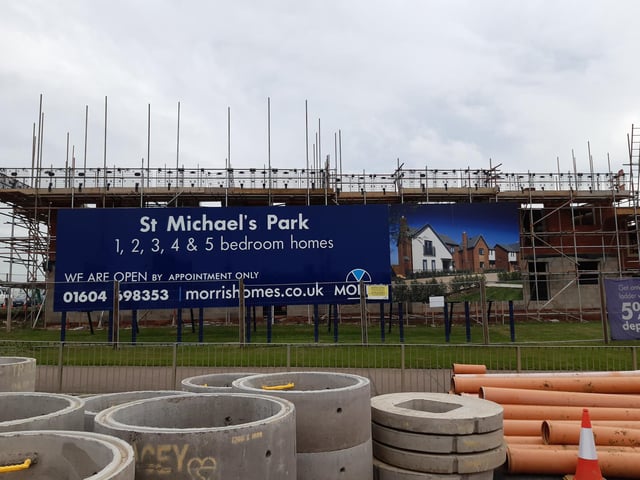 The 95-home development is located just off the A4500 near Upton and will be comprised of two, three, four and five-bed properties