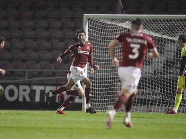 His first league goal has been a long time coming but no-one will begrudge him it and he finished confidently, firing low and hard to beat the flailing Anang. Once again a constant menace for defenders, refusing to stop running until the moment he was withdrawn... 8