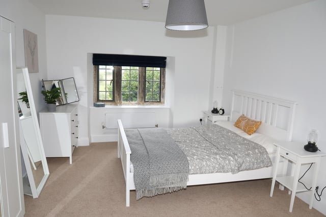 An inviting self-contained suite of rooms on the top floor of the farmhouse can be booked as a B&B. It sleeps up to six people and has its own kitchen