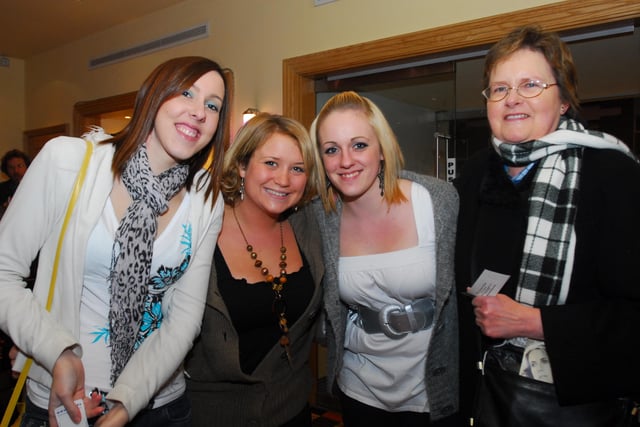 Fans attending the Jason Donovan concert at Peterborough's Broadway in 2008.