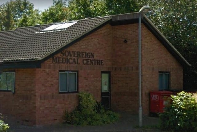 Neath Hill Health Centre had an impressive 'very good' rating of 51.6% and a 'very poor' rating of just 1.3%.  Close behind was Sovereign Medical Centre (pictured) with a 51% 'very good' rating for booking experience and a 2.8% 'very poor'.