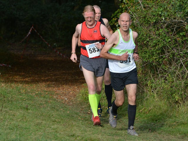 Action from the first of this season's Sussex Cross Country League fixtures, held at Goodwood country park / Pictures: Lee Hollyer