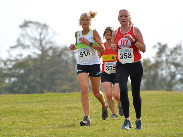 Action from the first of this season's Sussex Cross Country League fixtures, held at Goodwood country park / Pictures: Lee Hollyer