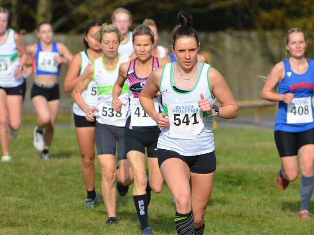 Action from the first of this season's Sussex Cross Country League fixtures, held at Goodwood country park / Pictures: Lee Hollyer