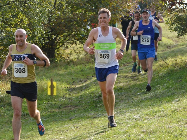 Action from the first of this season's Sussex Cross Country League fixtures, held at Goodwood country park / Pictures: Lee Hollyer