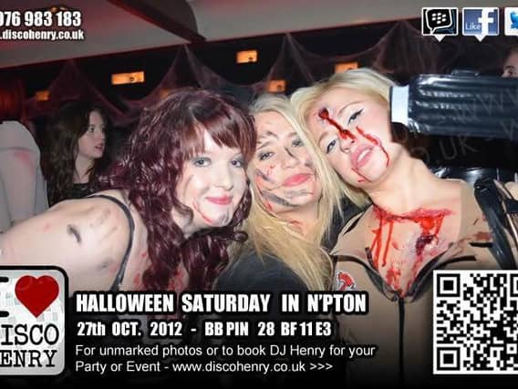 A Halloween Saturday night out in Northampton in 2012. Photo: Disco Henry