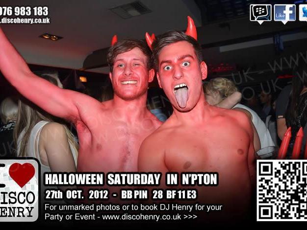 A Halloween Saturday night out in Northampton in 2012. Photo: Disco Henry