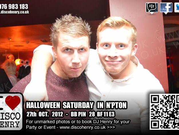 A Halloween Saturday night out in Northampton in 2012. Photo: Disco Henry