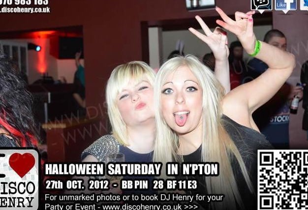 A Halloween Saturday night out in Northampton in 2012. Photo: Disco Henry