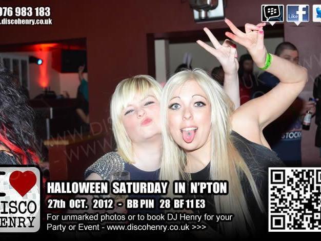 A Halloween Saturday night out in Northampton in 2012. Photo: Disco Henry