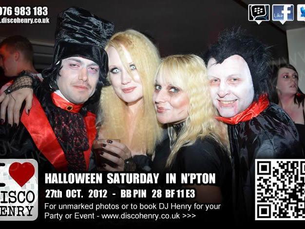 A Halloween Saturday night out in Northampton in 2012. Photo: Disco Henry