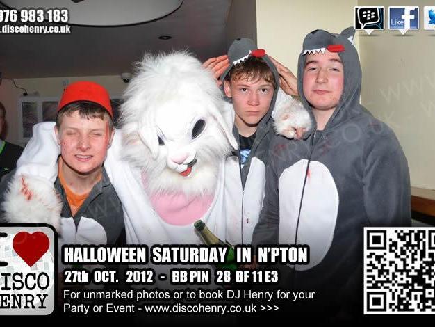 A Halloween Saturday night out in Northampton in 2012. Photo: Disco Henry