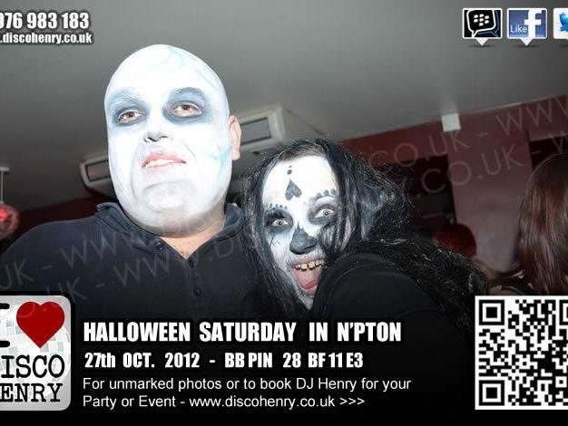A Halloween Saturday night out in Northampton in 2012. Photo: Disco Henry