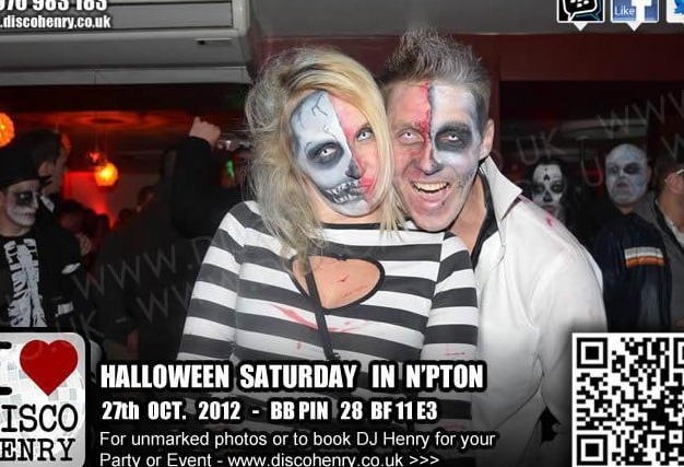A Halloween Saturday night out in Northampton in 2012. Photo: Disco Henry