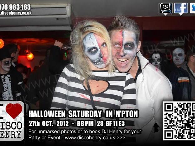 A Halloween Saturday night out in Northampton in 2012. Photo: Disco Henry
