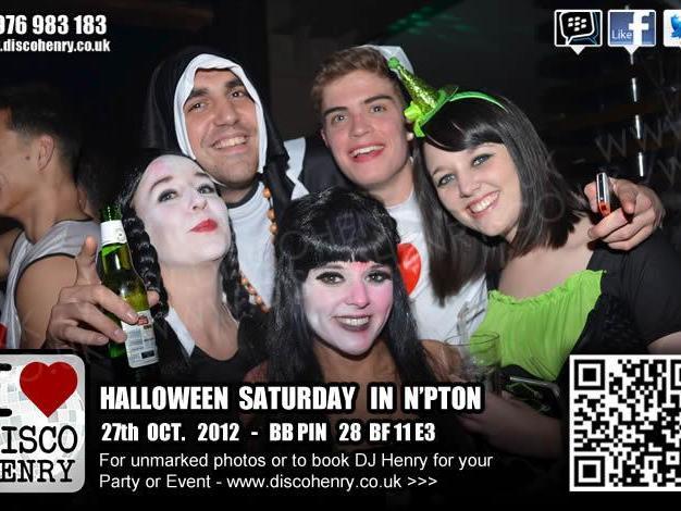 A Halloween Saturday night out in Northampton in 2012. Photo: Disco Henry