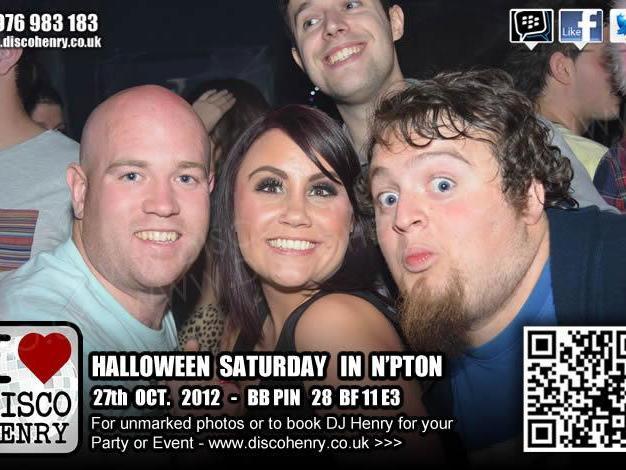 A Halloween Saturday night out in Northampton in 2012. Photo: Disco Henry