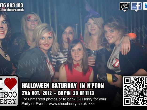 A Halloween Saturday night out in Northampton in 2012. Photo: Disco Henry