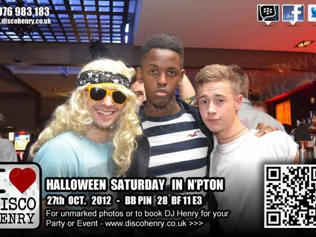A Halloween Saturday night out in Northampton in 2012. Photo: Disco Henry