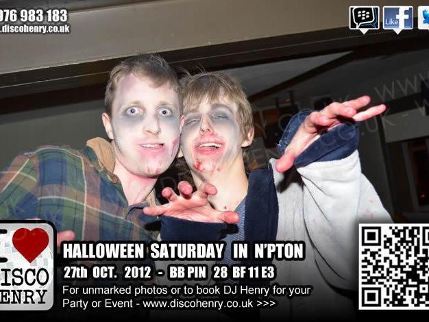 A Halloween Saturday night out in Northampton in 2012. Photo: Disco Henry
