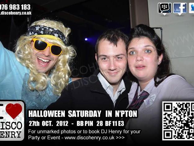 A Halloween Saturday night out in Northampton in 2012. Photo: Disco Henry