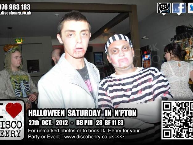 A Halloween Saturday night out in Northampton in 2012. Photo: Disco Henry