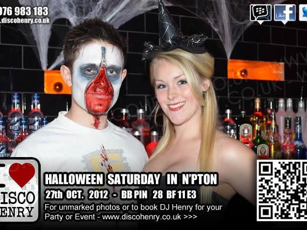 A Halloween Saturday night out in Northampton in 2012. Photo: Disco Henry