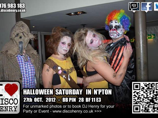 A Halloween Saturday night out in Northampton in 2012. Photo: Disco Henry