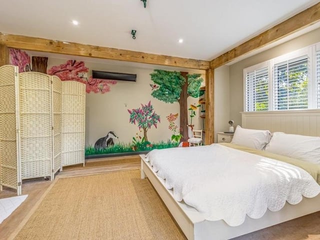 The guest bedroom itself.