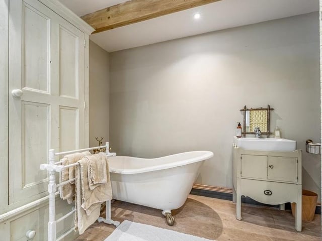The slipper bath.