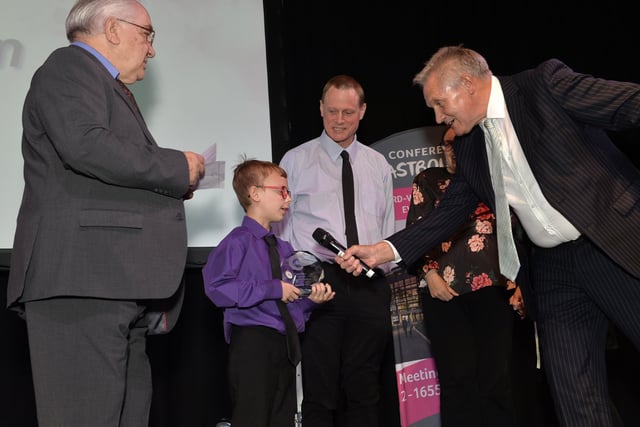 East Sussex Big Thank you Awards 2021 Child Hero Winner Usain John Graham (Pic by Jon Rigby) SUS-211022-120138001