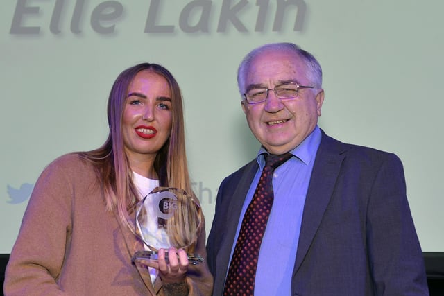 East Sussex Big Thank you Awards 2021. Care Sector Hero Winner Elle Lakin (Pic by Jon Rigby) SUS-211022-115952001