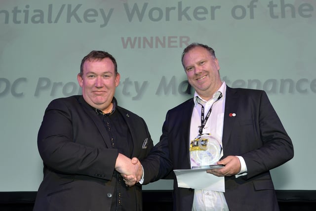 East Sussex Big Thank you Awards 2021. Essential/Key Worker DC Property Maintenance (Pic by Jon Rigby) SUS-211022-120030001