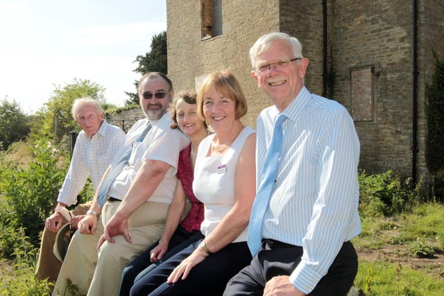 2013 - site visit by l-r Cllr Bill Parker, Cllr Paul Bell, Sarah Bridges, Cllr Heather Smith and Cllr Jim Harker. 
On July 29, 2013, The Chester Farm project was awarded £3.97m of funding by the Heritage Lottery Fund.