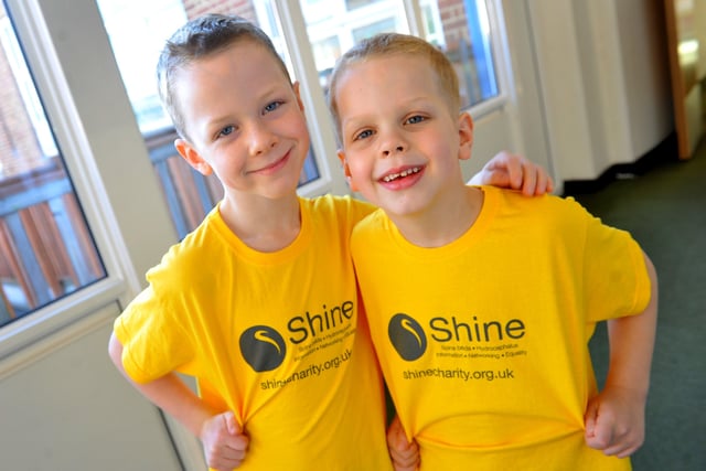 The Globe Primary Academy, Irene Avenue, Lancing, held a Back to Front Day on Friday, October 22, in aid of the charity Shine to raise awareness of spina bifida. Pictures: Steve Robards SR2110221