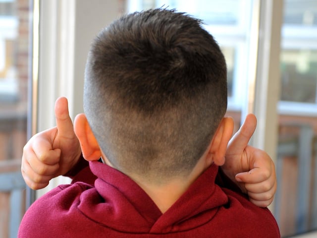 The Globe Primary Academy, Irene Avenue, Lancing, held a Back to Front Day on Friday, October 22, in aid of the charity Shine to raise awareness of spina bifida. Pictures: Steve Robards SR2110221