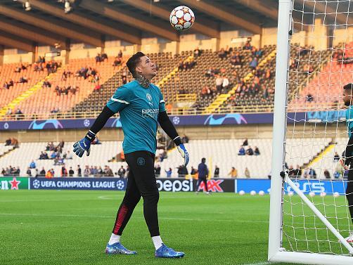 Ederson linked up with his team-mates in Brugge in midweek after missing last weekend’s win over Burnley following a period of isolation