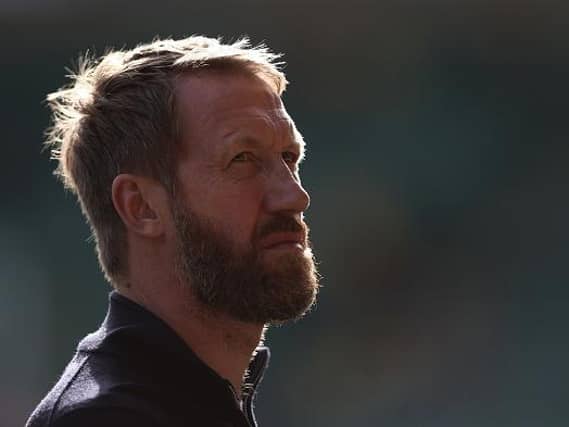 Graham Potter enjoyed victory against Man City at the Amex last season
